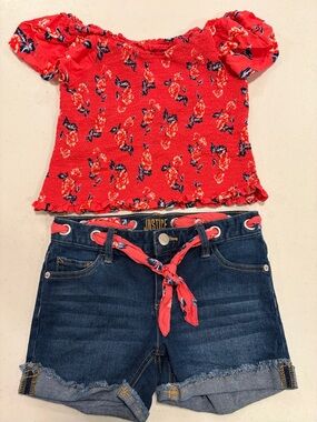 NWOT Girls Justice Set